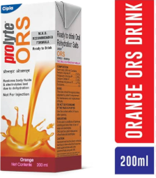 Prolyte ORS Liquid - Orange Flavour 200 ml
